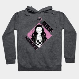 DEMON SLAYER: NEZUKO PINK (GRUNGE STYLE) Hoodie